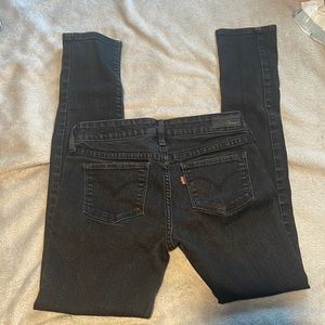 Levi’s Black Slight Curve Skinny Jeans